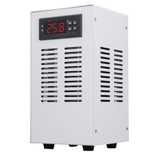 Aquarium-Kühler-Wasserkühlsystem, Schnelle Kühlung, 120 W, Multifunktionaler Wasserkühler mit Breitem Anwendungsbereich für die Korallenzucht (EU-Stecker 100-260 V) von Generic