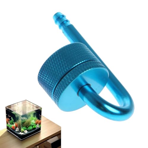 Aquarium-Luftpumpengerät - Wasserpflanzen-CO2-Zerstäuber, Rostfreier CO2-Zerstäuber und Diffusor, Platzsparendes, exquisites Design-Blasenzähler-Aquariumzubehör von Generic