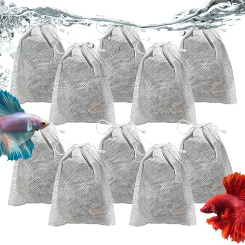 Aquarium-Mandelblätter – Indische Mandelblätter für Aquarien, natürlicher Wasseraufbereiter für Aquarien | Betta Fish Mandelblätter, Betta Fish Catappa-Blätter, ideal für Betta-Garnelen-Süßwasseraquar von Generic