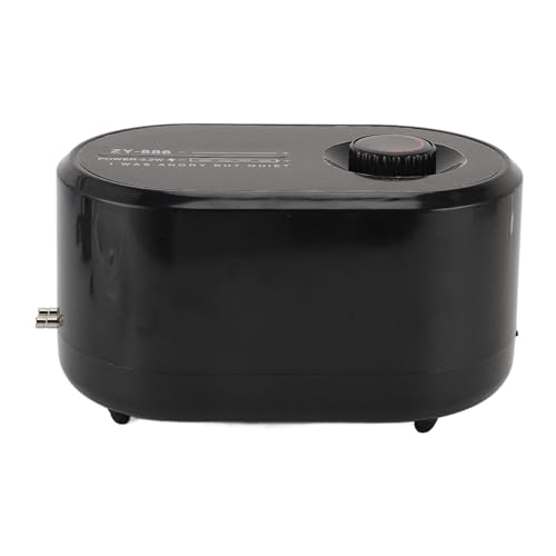 Aquarium-Sauerstoffpumpe, Robuste Aquarium-Luftpumpenstruktur für Aquarien (EU-Stecker) von Generic