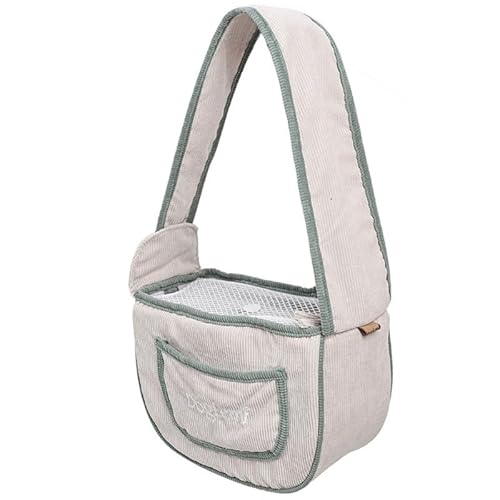 Atmungsaktive Katze Umhängetasche Für Kleine Katzen Outdoor Katze Umhängetasche Faltbare Reise Tasche Für Haustiere von Generic