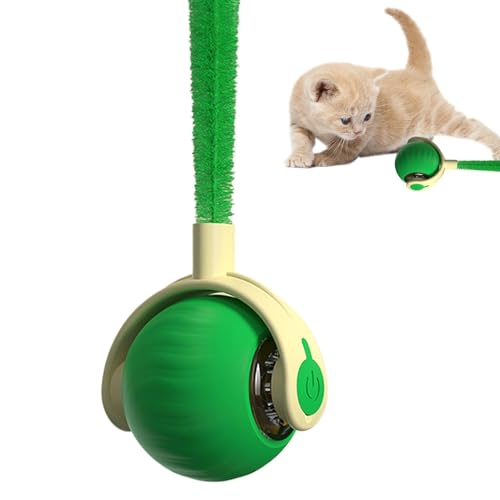 Automatisch rollender Ball für Katzen, interaktiver Katzenspielzeugball - Automatisch rollender Ball, interaktives Haustierspielzeug | Automatischer Springender Rollball für Haustiere zum Spielen von von Generic