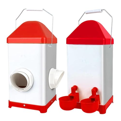 Automatische Küken Wasserversorgung - Haustier Wasserfilter, Katze Wasserspender | Kleine Küken Feeder Wasserversorgung Set Küken Feeder, Hund Katze Futter Feeder, Automatische von Generic