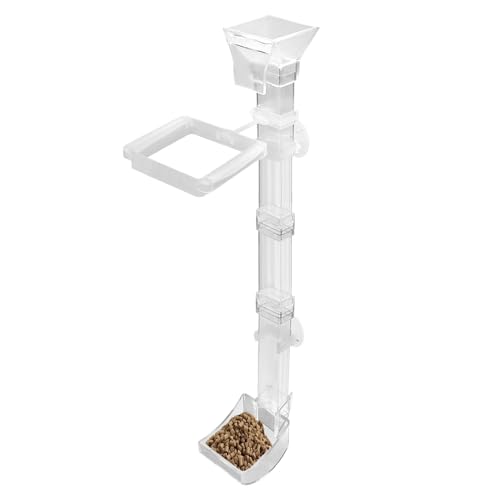 Automatischer Aquariumspender, automatischer Fischfutterspender mit Reinigungsbürste und Messlöffel, Anti-Verlustspender für Betta und Futter im Urlaub Automatischer Aquariumspender, automatischer Fischfutterspender mit Reinigungsbürste und Messlöffel, Anti-Verlustspender für Betta und Futter im Urlaub von Generic