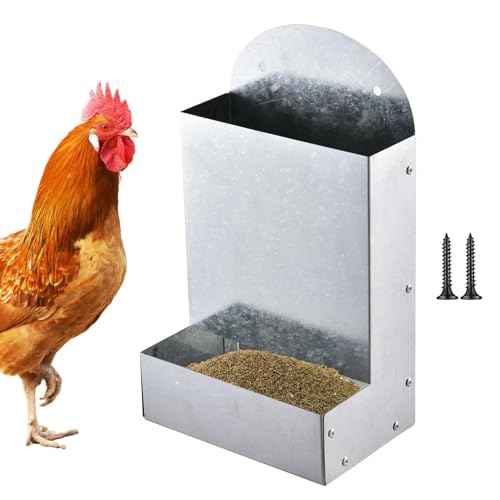 Automatischer Hühnerfuttermittel - Metal -KRITISCHER TRAUS -Spender, schwere tragbare Coop -Geräte | Ideal für Entenküken, Hühner, Bauernvögel in Außengehäusen und Barnyards Automatischer Hühnerfuttermittel - Metal -KRITISCHER TRAUS -Spender, schwere tragbare Coop -Geräte | Ideal für Entenküken, Hühner, Bauernvögel in Außengehäusen und Barnyards von Generic