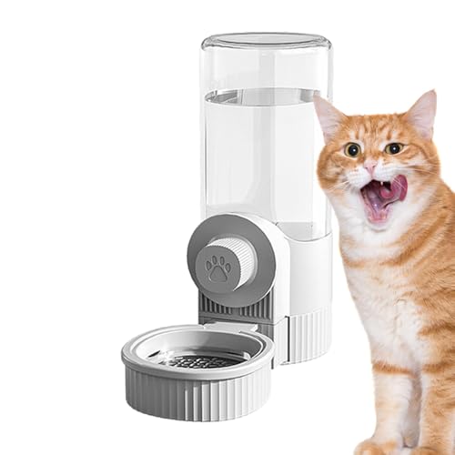 Automatischer Katzenfutterautomat - Katzenfutterspender Futter und Wasserspender für Haustiere Trockenfutter Hängespender großes | Fassungsvermögen, abnehmbar, für Katzen, Hunde, Haustiere von Generic