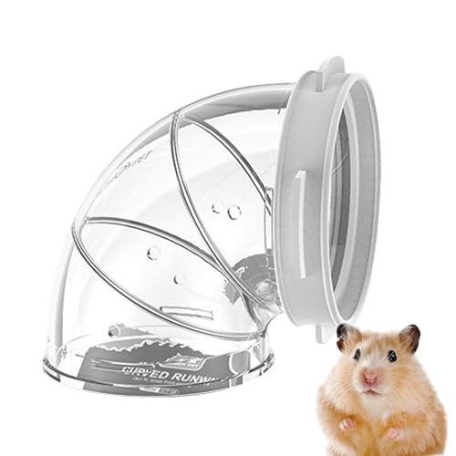 Bear Hamster Tube - Pp Pp Pipe Spielplatz Tunnel Hamster Hamster Multifunktions Transparent Hamster Rohr Transparent Rohr Tunnel | Hamster Spielrohr für Kleine Tiere Maus Hamster RATT von Generic