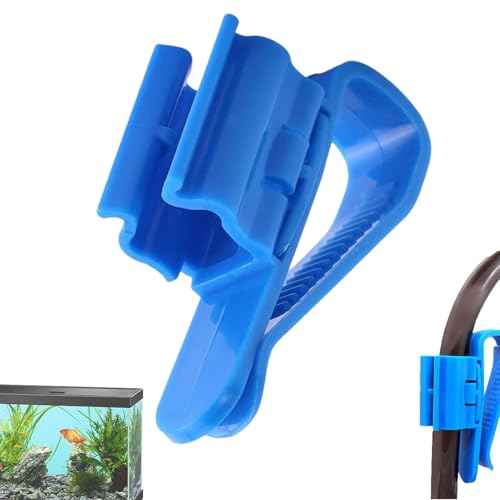 Befestigungsclip für Aquarium-Wasserrohre - Schlauchhalter für Aquarien | Wasserrohrschelle für Heimaquarien, Schildkrötenbecken und Filtrationseimer, langlebige Glasklemme für stabile Befestigung von Generic