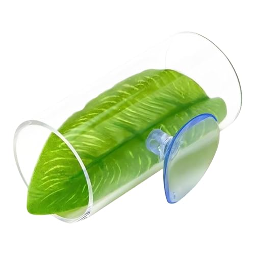 Betta-Röhre - Blätter-Pad Betta Fish Ruherohr Acrylrohr-Anreicherung, Betta-Fischtunnel | Betta-Fischtank-Dekorationen, Multifunktionaler Betta-Tunnel-Schwimmschlauch Für Betta-Spawning-Aquarium- von Generic