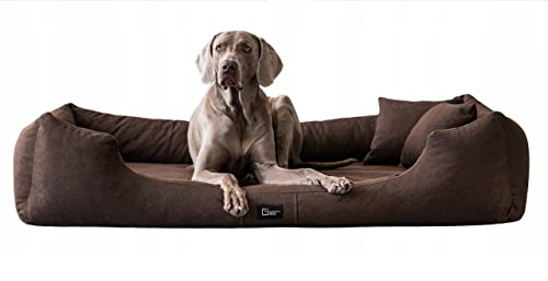 Capability Großes Hundebett, orthopädisch, bequem, elegant, hypoallergen, XXXL von Generic