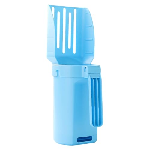 Cat Scooper – Katzenstreuschaufel mit Mülleimer | Tragbarer Katzenstreu-Reiniger für Kätzchen, Eckschaufel für Haustiere, Hühner, Hamster, 2,76 x 3,74 x 11,81 Zoll, blau Cat Scooper – Katzenstreuschaufel mit Mülleimer | Tragbarer Katzenstreu-Reiniger für Kätzchen, Eckschaufel für Haustiere, Hühner, Hamster, 2,76 x 3,74 x 11,81 Zoll, blau von Generic