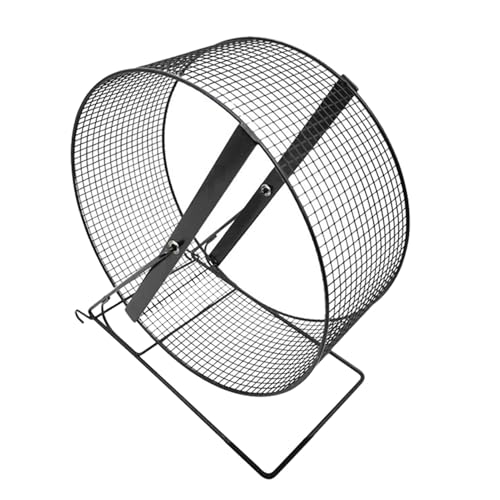 Chinchilla Wheel – Small Hamster Wheel, Hamster Wheel Sports leise | Hamster Übung Hamster Laufrad Laufrad für kleine Hamster Chinchilla Übung Kleintierrad Übung Rad Übung Tier von Generic