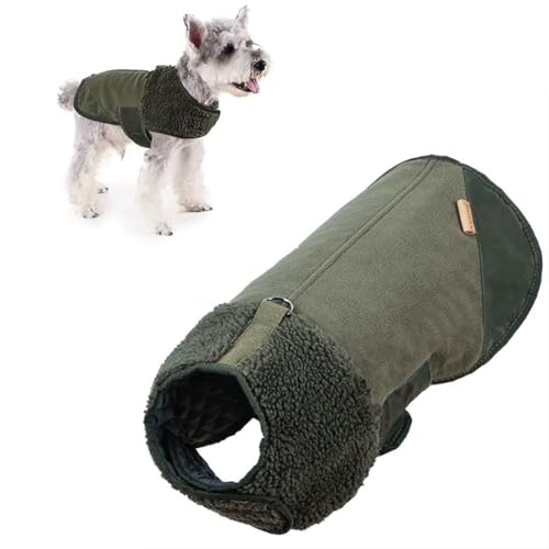 Dog Clothes Winter Dog Jacket Dog Winter Coat for Small Medium Large Great Dane Dogs,Easy to Wear(Military Green,XL) von Generic