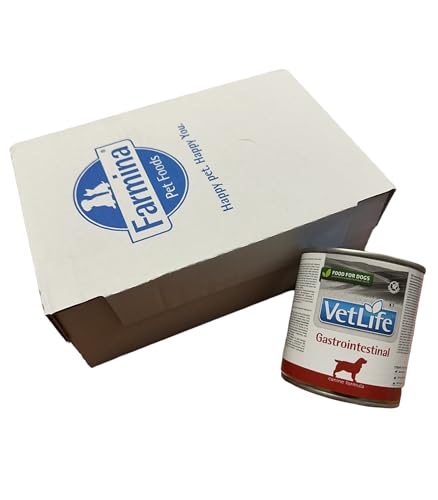 Farmina Dog VetLife Nassfutter Magen-Darm, Gastro-Intestinal 6 x 300g von Farmina Pet Foods