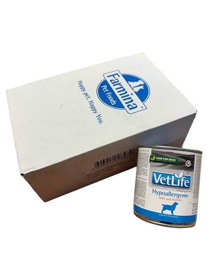 Farmina, Vet Life, Hypoallergenic Fish & Potato Nassfutter für Hunde, 6 x 300 g von Generic