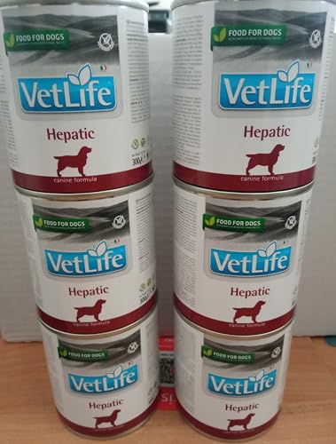 Farmina - Vet Life Feuchtes Hund Hepatic 300 g Set 6 Stück von Zewool