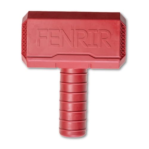 Fenrir Hammer Kauspielzeug (groß, rot) von Generic