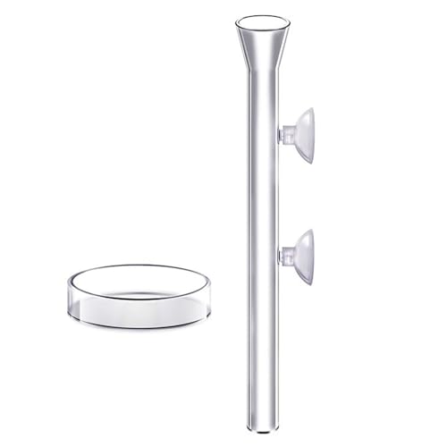 Fisch Food Futter, Fisch Tank Feeder | Automatische Zuführung für Aquarium - Klarer Acryl Richtungssaugbecher Dispenser zum Füttern Teich Garnelen Urlaub Schildkröte Home Fisch Food Futter, Fisch Tank Feeder | Automatische Zuführung für Aquarium - Klarer Acryl Richtungssaugbecher Dispenser zum Füttern Teich Garnelen Urlaub Schildkröte Home von Generic