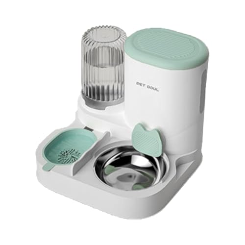 Futter- und Wasserspender-Set, automatische Futterspender für Hunde | Automatisches Futter- und Wasserspender-Set für Hunde,Futter- und Wassernapf für Hunde, Katzen, Kaninchen und andere Tiere von Generic