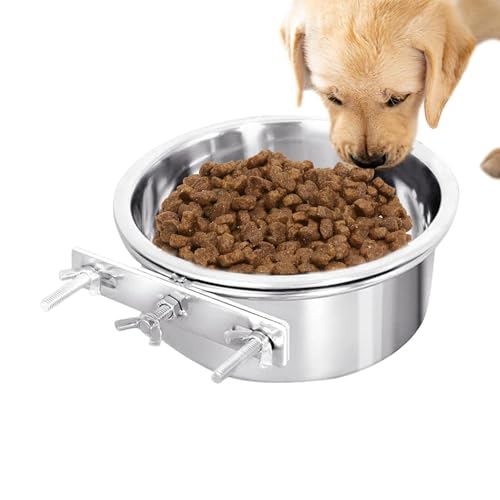 Futternapf für Hunde aus Edelstahl – Wasserkiste mit Wandhalterung | Futternapf für Haustiere, für Katzen, Vögel, Meerschweinchen, Kaninchen und Hühner, V-Vogelfutterstation Futternapf für Hunde aus Edelstahl – Wasserkiste mit Wandhalterung | Futternapf für Haustiere, für Katzen, Vögel, Meerschweinchen, Kaninchen und Hühner, V-Vogelfutterstation von Generic