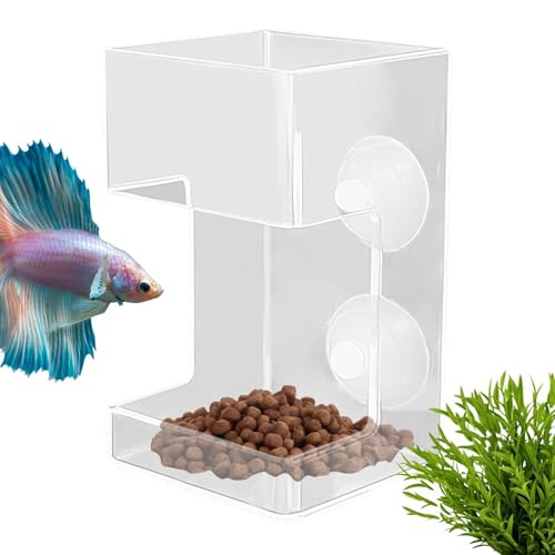 Geeignet für Fische, Futterspender für Aquarien, Futterspender für Fische, mit Saugstampfung, Futtermittel für gelöschte Tabletts, Halterung von Generic