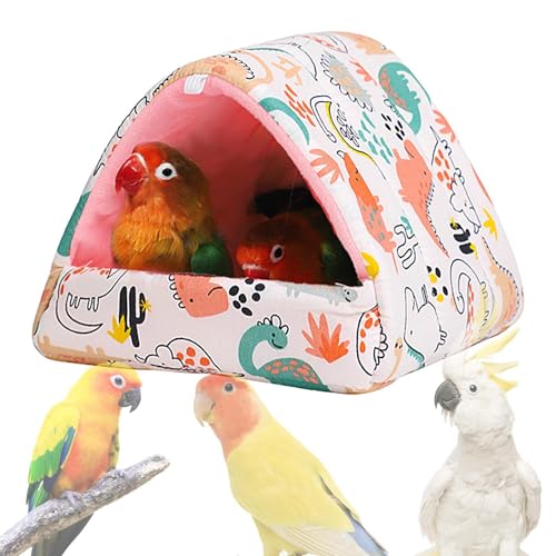Gemütliches Papageienbett, bequemes Bett für Papageien, Heizmatte für Vögel, Plüschkissen für Papageien, Agapornis, Wellensittiche, kleine und mittelgroße Vögel Gemütliches Papageienbett, bequemes Bett für Papageien, Heizmatte für Vögel, Plüschkissen für Papageien, Agapornis, Wellensittiche, kleine und mittelgroße Vögel von Generic