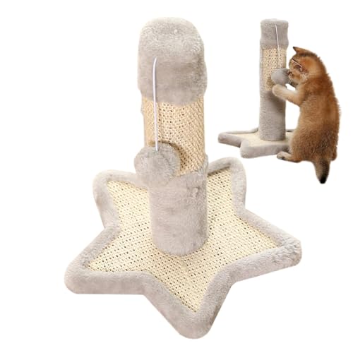 Generic Kitten Scratch Post - Kitten Claw Scratch mit baumelndem Ball | Katzenkralle Scratcher, Katze Activity Scratcher, Interaktives Spielzeug für Kätzchen und mittelgroße Katzen von Generic