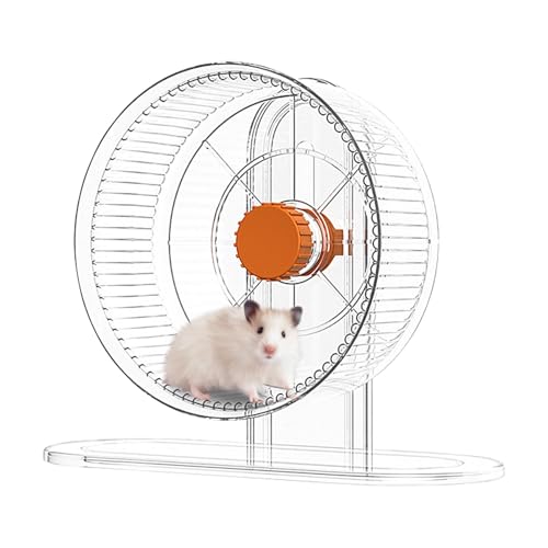 Geräuschloses Hamsterrad – Geräuschloses Spielrad für Hamster, Chinchilla-Spinnerrad für Hamster | Leise Hamsterräder Höhenverstellbar, für Käfige für Flügelkäfige Geräuschloses Hamsterrad – Geräuschloses Spielrad für Hamster, Chinchilla-Spinnerrad für Hamster | Leise Hamsterräder Höhenverstellbar, für Käfige für Flügelkäfige von Generic