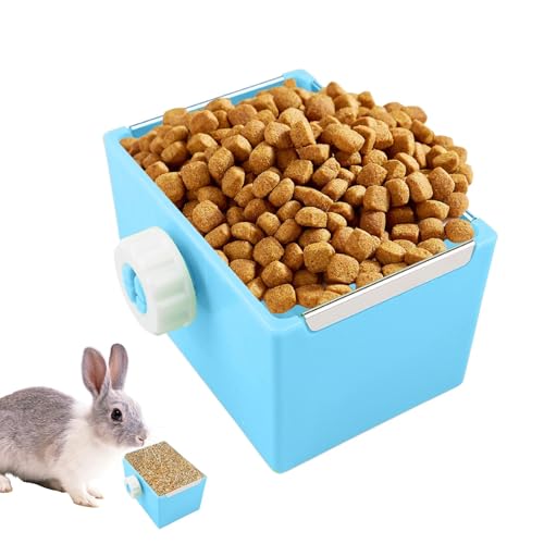 Hamster Food Bowl, Hamster Bowl | Haustiermahlspender | Fixierbares Hamster Cage Food Bowl für Rennmäuse, Mäuse, Welpen und andere kleine Tiere von Generic