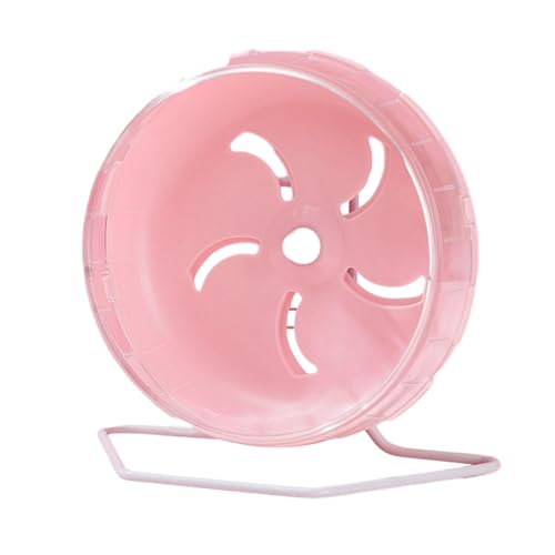 Hamster-Laufrad – Hamster-Laufscheibe, Laufscheibe für Hamster | Gerbil Wheel für Hamster | 14 cm geräuscharme Lenkrollen für Hamster von Generic