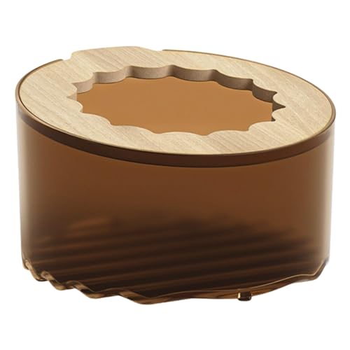 Hamster-Sand-Badebox – Kleintier-Sand-Badebox | als Hamster-Badezimmer | Haustier-Sandbadewannen-Behälter Toilette mit Deckel, Sandbad, Reinigungskäfig, Terrarium, Lebensraum, Dekoration, Dusche & von Generic