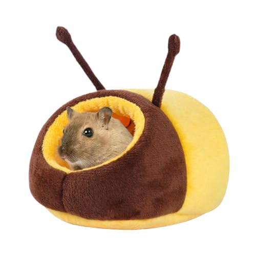 Hamsterbett, Frettchenbett | Chinchilla-Bett mit Cartoon-Motiv | Bettwäsche Haus Hamster Hängematte rutschfest Kleintier Käfig Zubehör für Hamster Zwerge Igel Kaninchen winzige Kaninchen von Generic