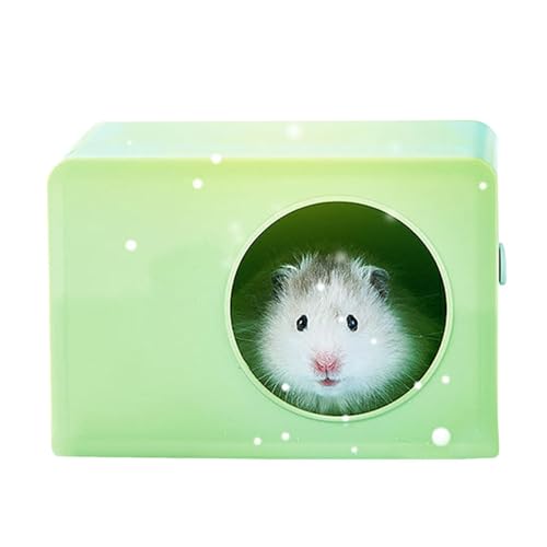 Hamsterheizbett - Bequemes Heizbett für Haustiere für Hamster, Plüschheizung Schlafmatte | Sicher und heißes Bett für kleine Haustiere, Winterbett von Generic