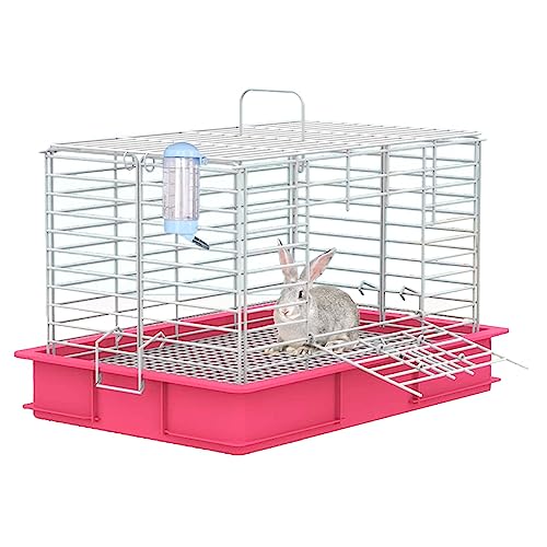 Hamsterkäfige Meerschweinchenkäfig Großer Hasenlaufstall Kaninchenkäfig mit ausziehbarem Tablett Frettchenkäfig Indoor Outdoor Hühnerstall von Generic