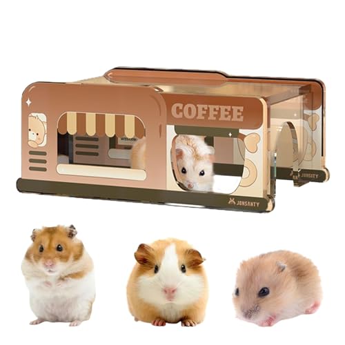 Hamsterspielzeug, Pet House Play Activity Hamster Cage Spielzeug - exquisites Hamsterhausspielzeug für Fensterbank -Bett und Wohnkultur von Generic