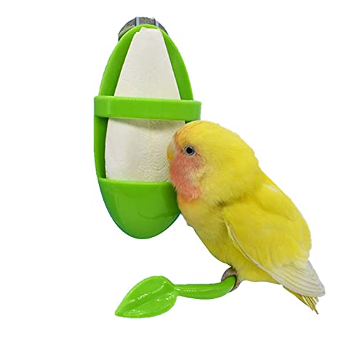 Handfütterung Papageizufüge mit stehender Rack Obst Gemüsehalter Kunststoff Hängende Lebensmittel Container Käfig Zubehör Pet Bird Supplies von Generic