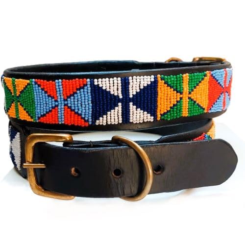 Handmade Beaded Dog Collar von Generic