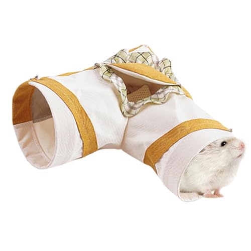 Hasentunnel für Kaninchen,Hamsterröhren und Tunnel | Häschen-Tunnel-Hide-Nest - Hamster-Tunnel, Frettchen-Spieltunnel, lustiges Kaninchen-Tunnel-Spielzeug für Zwergkaninchen, Meerschweinchen, Kätzchen von Generic