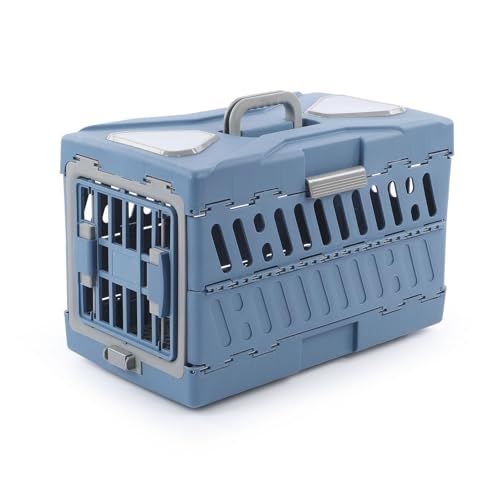 Haustier-Transporter Reisebox – Tier-Transport-Reisebox Käfig | Großer Katzenkäfig | Katzen- und Hundetragekorb | faltbarer Tragekäfig | Tragegriff oben Design Haustierfluggesellschaftsträger für Haustier-Transporter Reisebox – Tier-Transport-Reisebox Käfig | Großer Katzenkäfig | Katzen- und Hundetragekorb | faltbarer Tragekäfig | Tragegriff oben Design Haustierfluggesellschaftsträger für von Generic