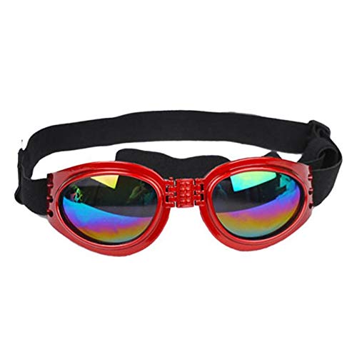 Haustierbrille Sonnenbrille Schutz Haustier Katze Hund Sonnenbrille Große Hundebrille Pet Katze Eyewear Faltbare sonnenbeständige Schutzbrille Pommesprodukt Fotos (Color : 3R) von Generic