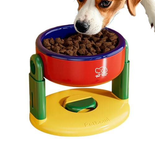 Hochgezogene Katzenfutterschale - Erhöhte Katzenfutterschüssel | Tilted Cat Water Bowls Anti -Erbrechen -Saugnäpfe, Einstellbare Höhe Haustier Fütterung Für Kleine Hunde, Erhöhte Lebensmittelschale Fü Hochgezogene Katzenfutterschale - Erhöhte Katzenfutterschüssel | Tilted Cat Water Bowls Anti -Erbrechen -Saugnäpfe, Einstellbare Höhe Haustier Fütterung Für Kleine Hunde, Erhöhte Lebensmittelschale Fü von Generic