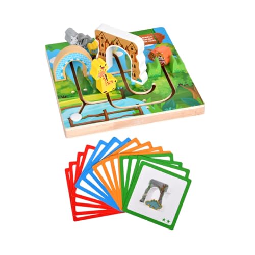 Holz Puzzle Spielzeug Vorschule Matching Game für Geburtstag Party Favor Geschenk Kinder von Generic