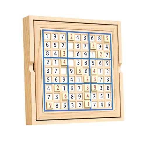 Holz Sudoku Puzzle Set Puzzles Brettspiel pädagogisches Spielzeug Anzahl Denken Spiel von Generic