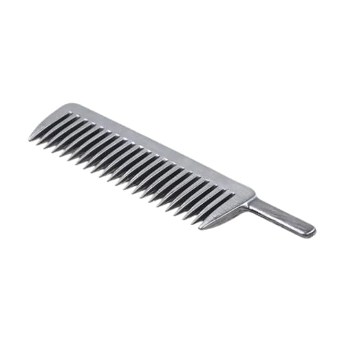 Horse Comb Pet Supplies Pflegewerkzeug Metall Ziehen Kammpferd Pflegekamm von Generic