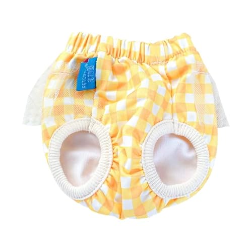 Hund Windel Breath-Able Sanitär Höschen Prinzessin Hunde Spitze Unterwäsche Jumpsuits Für Mädchen Hund Weibliche Welpen Windel Shorts Haustier Hund Kleidung Mädchen Haustier Hund Kleidung von Generic