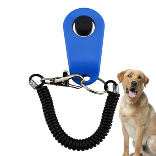 Hunde-Clicker-Trainingsgerät – Geräuschbasierter Clicker für Welpen & Haustiere | Clicker-Hundetrainer mit ergonomischem Griff, Trainingstool für Katzen & Hunde zur positiven Verstärkung für Hunde Gr von Generic