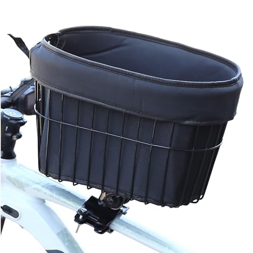 Hunde-Fahrradkorb, Hunde-Fahrradträger-Rucksack, Vorderkorb für Katzen, Haustier-Sicherheitsträger für kleine Hunde, Katzen, Bergwelpen Hunde-Fahrradkorb, Hunde-Fahrradträger-Rucksack, Vorderkorb für Katzen, Haustier-Sicherheitsträger für kleine Hunde, Katzen, Bergwelpen von Generic