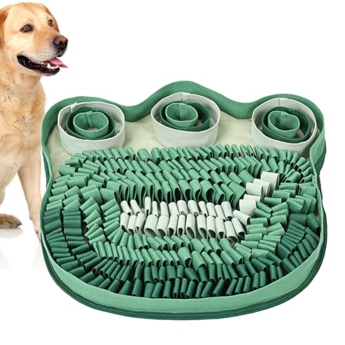 Hunde-Schnupftabakmatte, Hunde-Schnupftabakmatte, 49 x 49 cm, weiches Welpen-Schnupftabak-Spielzeug, maschinenwaschbares Hundefutterspielzeug, Futtersuchunterlage für kleine, mittelgroße und große Hun von Generic