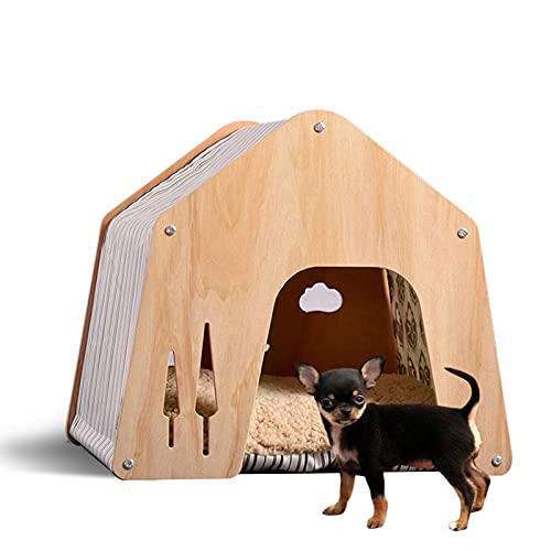 Hundehütte, Haustier-Lounge-Haus für den Innenbereich, kleines Haustierhaus für kleine Hunde, Welpenhaus für kleine Hunde im Innenbereich, Haus z von Generic