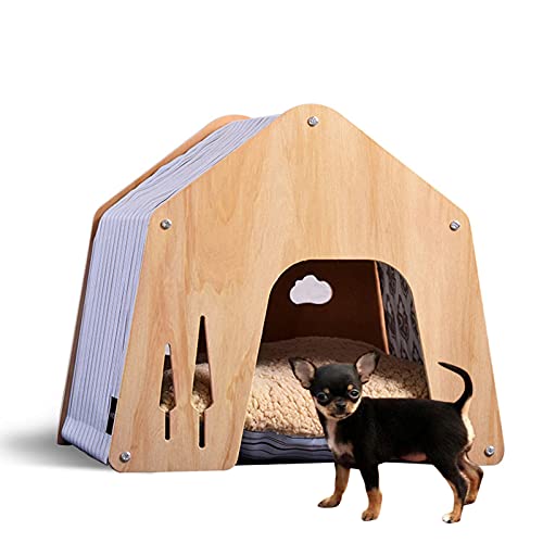 Hundehütte, Haustier-Lounge-Haus für den Innenbereich, kleines Haustierhaus für kleine Hunde, Welpenhaus für kleine Hunde im Innenbereich, Haus z von Generic